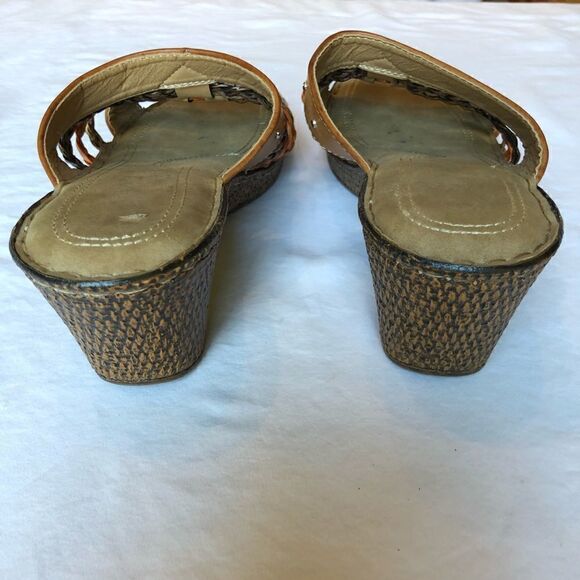 Patrizia by Spring Step Wedge Sandals earth tones comfort in sole Size 7 - Picture 3 of 7